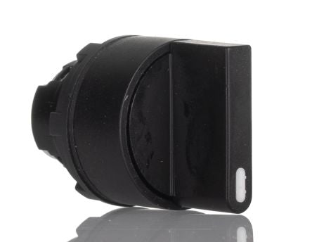 RS PRO 3 Position Selector Switch Head, 22.5mm Cutout, Black Handle [0]; 265-7650