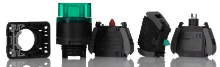 RS PRO Knob Selector Switch - (1NC/1NO) 30mm Cutout Diameter, Illuminated 2 Positions [0]; 265-7656