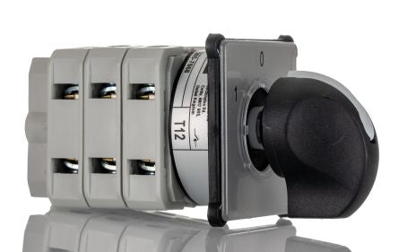 RS PRO, 3PDT 3 Position 60° Changeover Cam Switch, 500V ac, 16A, Knob Actuator [0]; 265-7668