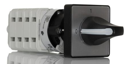 RS PRO, 8P 2 Position 60° Rotary Cam Switch, 500V ac, 25A, Knob Actuator [0]; 265-7682