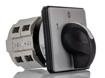 RS PRO, DP 3 Position 60° Changeover Cam Switch, 690V ac, 80A, Knob Actuator [0]; 265-7686