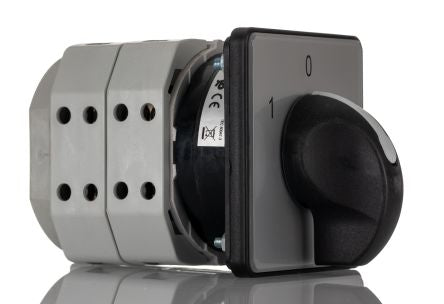 RS PRO, DP 3 Position 60° Changeover Cam Switch, 690V ac, 125A, Knob Actuator [0]; 265-7688