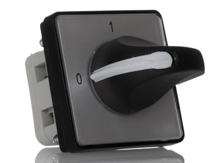 RS PRO, SP 2 Position 90° Rotary Cam Switch, 500V ac, 12A, Knob Actuator [0]; 265-7690