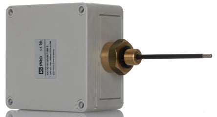 RS PRO Conductive Level Probe, SPDT Relay Output, Threaded Mount, Brass, Stainless Steel Body [0]; 266-0469