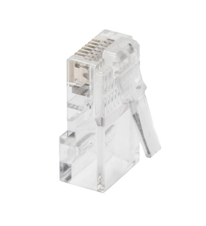 RS PRO Male RJ45 Connector, Cable Mount, Cat5e Straight 1 Port 8 -Way [0]; 266-2637