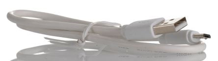 RS PRO USB 2.0, Male USB A to Male Micro USB B, 500mm [0]; 266-8457