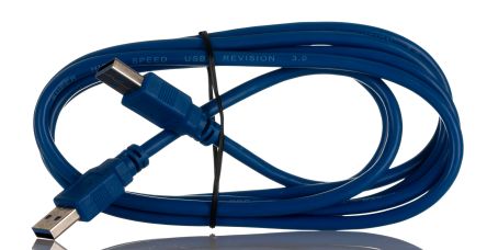 RS PRO USB 3.0, Male USB A to Male USB A, 2m [0]; 266-8465