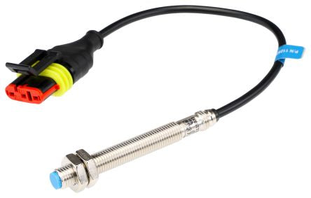 SICK Inductive Threaded Barrel Proximity Sensor, M8, 2 mm Detection, NPN NO, 10 → 30 V dc [IME08-02BNSZWDSS59]; 266-9788