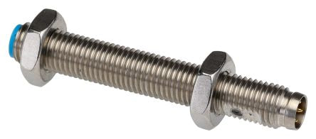 SICK Inductive Threaded Barrel Proximity Sensor, M8, 2 mm Detection, PNP NC, 10 → 30 V dc [IME08-02BPOVT0SS08]; 266-9789