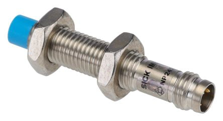 SICK Inductive Threaded Barrel Proximity Sensor, M8, 4 mm Detection, PNP NO, 10 → 30 V dc [IME08-04NPSVT0SS19]; 266-9798