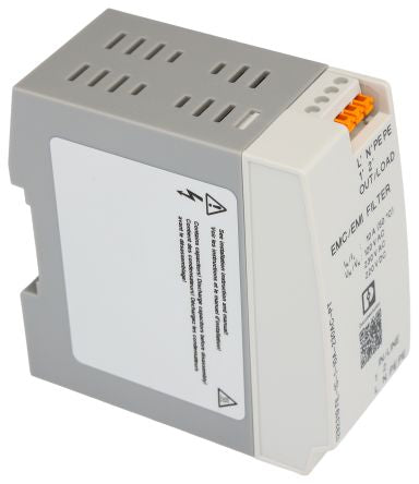 Phoenix Contact 10A 230 V ac, DIN Rail EMC Filter, Single Phase [1292319]; 267-1696