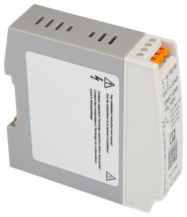 Phoenix Contact 3A 230 V ac, DIN Rail EMC Filter, Single Phase [1292326]; 267-1701