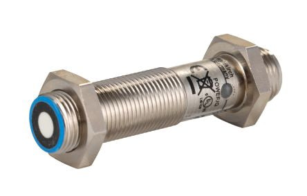 SICK Ultrasonic Threaded Barrel Proximity Sensor, M12, 150 mm Detection, PNP NO, 10 → 30 V dc [UM12-1172211]; 267-2091
