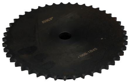 SKF 45 Tooth Rough Stock Bore Sprocket, PHS 06B-1B45 06B-1 Chain Type [PHS 06B-1B45]; 267-9075