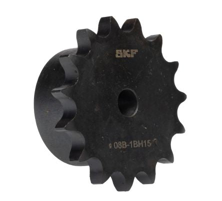 SKF 15 Tooth Rough Stock Bore Sprocket, PHS 08B-1BH15 08B-1 Chain Type [PHS 08B-1BH15]; 267-9149