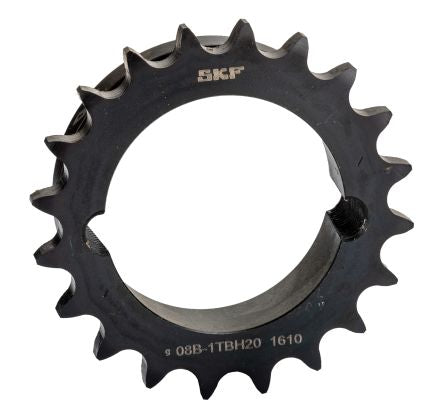 SKF 20 Tooth Taper Bush Sprocket, PHS 08B-1TBH20 08B-1 Chain Type [PHS 08B-1TBH20]; 267-9178