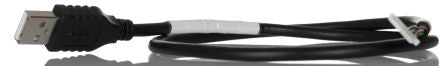 RS PRO USB 2.0, Male USB A to Male IDC, 500mm [0]; 268-2651