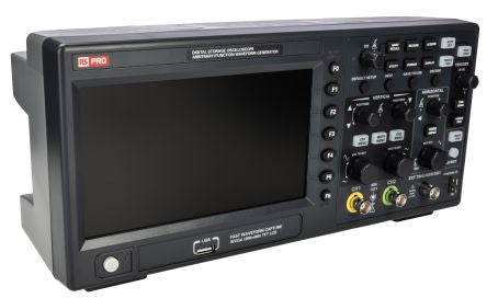 RS PRO, 100MHz Bench Oscilloscope, 2 Analogue Channels [0]; 268-3002