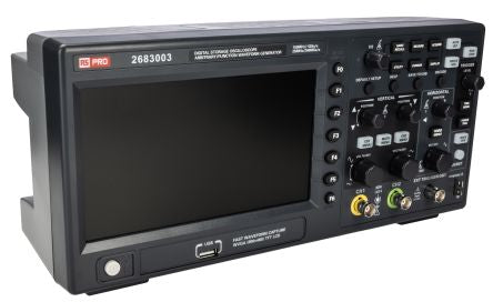RS PRO, 150MHz Bench Oscilloscope, 2 Analogue Channels [0]; 268-3003