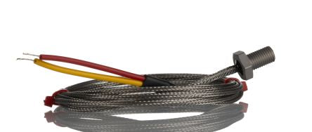 RS PRO Type K Bolt Thermocouple 13mm Length, 8mm Diameter → +250°C [0]; 268-4380