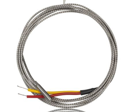 RS PRO Type K Grounded Thermocouple 25mm Length, 4.76mm Diameter, -60°C → +350°C [0]; 268-4421