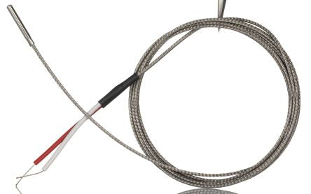 RS PRO Type K Grounded Thermocouple 25mm Length, 3.18mm Diameter, -60°C → +350°C [0]; 268-4426