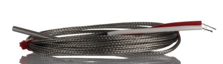 RS PRO Type K Grounded Thermocouple 40mm Length, 3.18mm Diameter, -60°C → +350°C [0]; 268-4427