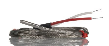RS PRO Type K Grounded Thermocouple 25mm Length, 4mm Diameter, -60°C → +350°C [0]; 268-4429