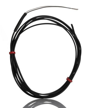 RS PRO Type J Hermetically Sealed Thermocouple 2m Length, 7/0.2mm Diameter, -75°C → +260°C [0]; 268-4460