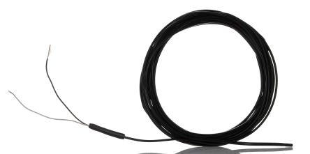 RS PRO Type J Hermetically Sealed Thermocouple 5m Length, 7/0.2mm Diameter, -75°C → +260°C [0]; 268-4461