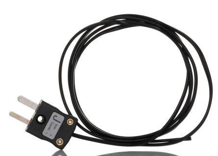 RS PRO Type J Hermetically Sealed Thermocouple 1m Length, 7/0.2mm Diameter, -75°C → +260°C [0]; 268-4462
