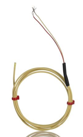 RS PRO Type K Hermetically Sealed Thermocouple 1m Length, 7/0.2mm Diameter, -75°C → +260°C [0]; 268-4466