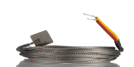 RS PRO Type K Leaf Thermocouple 3m Length, 13mm Diameter, -50°C → +350°C [0]; 268-4481