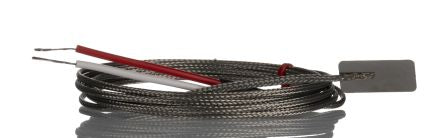 RS PRO Type K Leaf Thermocouple 2m Length, 13mm Diameter, -50°C → +350°C [0]; 268-4494