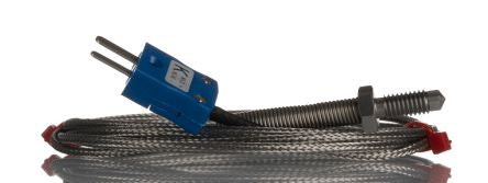 RS PRO Type K Nozzle Thermocouple 2m Length, M6 x 1mm Diameter, -60°C → +350°C [0]; 268-4522
