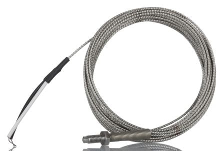 RS PRO Type K Nozzle Thermocouple 2m Length, M6 x 1mm Diameter, -60°C → +350°C [0]; 268-4525