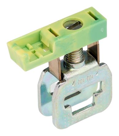 Phoenix Contact 0421045 AKG 4 GNYE-EX Series Green/Yellow, 4mm², 1-Level, ATEX, IECEx [0421045]; 269-7802