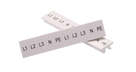 Phoenix Contact, LGS:L1-N, ZB 5 Zack Marker Strip for use with  for use with Terminal Blocks [1050415]; 269-7880