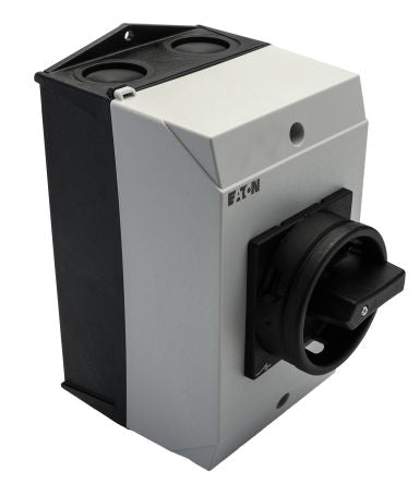 Eaton 6 Pole Surface Mount Isolator Switch - 32A Maximum Current, 15kW Power Rating, IP65 [207211 T3-4-15682/I2/SVB-SW]; 269-9716
