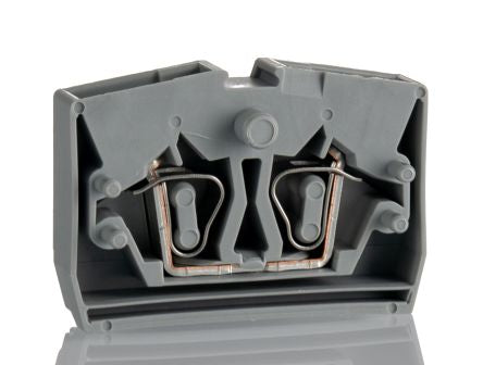 WAGO 264 Series Terminal Block, 2-Way, 24A, 28 → 12 AWG Wire, Cage Clamp Termination [264-321]; 271-0252