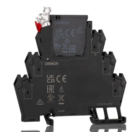 Omron G3RV-ST Series Solid State Interface Relay, 24 V ac/dc Control, 2 A Load, DIN Rail Mount [G3RV-ST500-A 24VAC/DC]; 271-1867