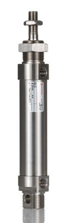 Norgren Double Acting Cylinder - KM/8026/M/50, 25mm Bore, 50mm Stroke, KM/8000/M Series, Double Acting [KM/8026/M/50]; 271-2681