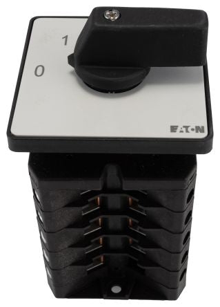 Eaton, 3P 4 Position 45° Multi Step Cam Switch, 690V (Volts), 63A, Toggle Actuator [091983 T5B-5-15144/E]; 271-5969