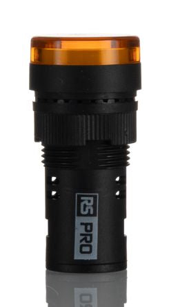RS PRO Yellow LED Pilot Light, 24V ac/dc [0]; 271-7479