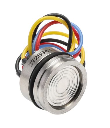 RS PRO Pressure Sensor, 0bar Min, 1bar Max, Voltage Output, Gauge Reading [0]; 272-6941