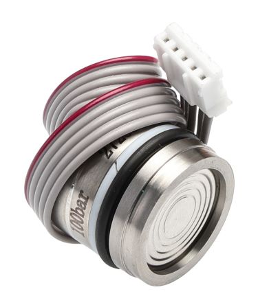 RS PRO Pressure Sensor, 0bar Min, 100bar Max, I2C Output, Relative Reading [0]; 272-6960