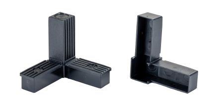 RS PRO 3-Way Connector, Square Tube Connector, Strut Profile 25 mm [0]; 274-1115