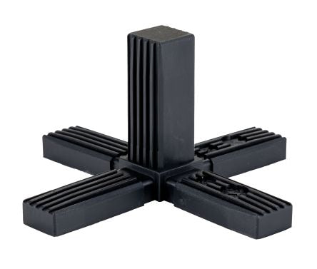 RS PRO 6-Way Connector, Square Tube Connector, Strut Profile 25 mm [0]; 274-1118
