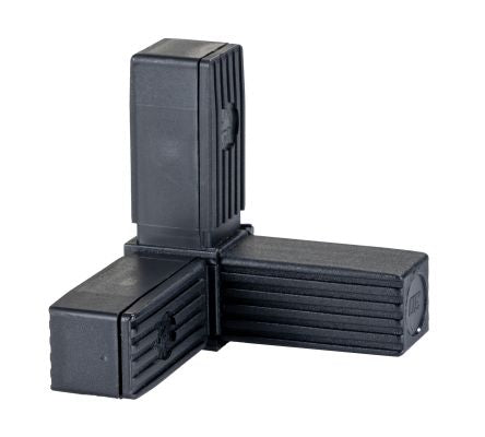 RS PRO  Steel Core 3-Way Connector, Square Tube Connector, Strut Profile 25 mm [0]; 274-1123