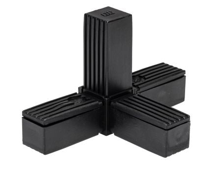 RS PRO Steel Core 4-Way Connector, Square Tube Connector, Strut Profile 25 mm [0]; 274-1124